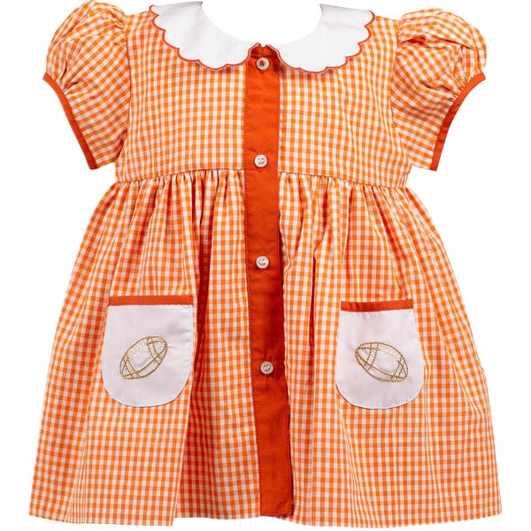 Game Day Dress- Orange