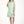 Classic Swiss Dot Ruffle Dress- Aqua