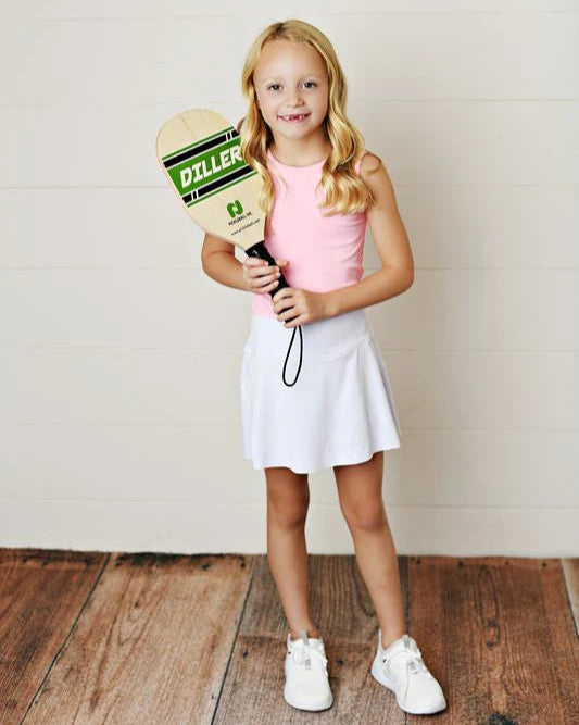 White Tennis Skort