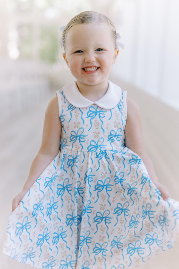 Blossom Bow Twirl Dress