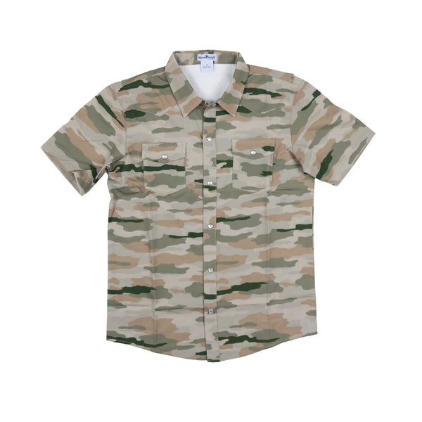 Classic Camo Pearl Snap Shirt