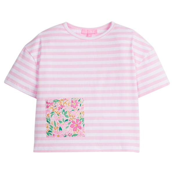 Boxy Tee- Frangipani Pink