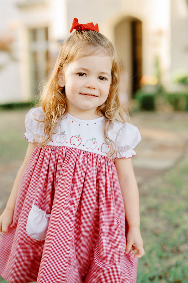 Braeburn Dress Red Gingham