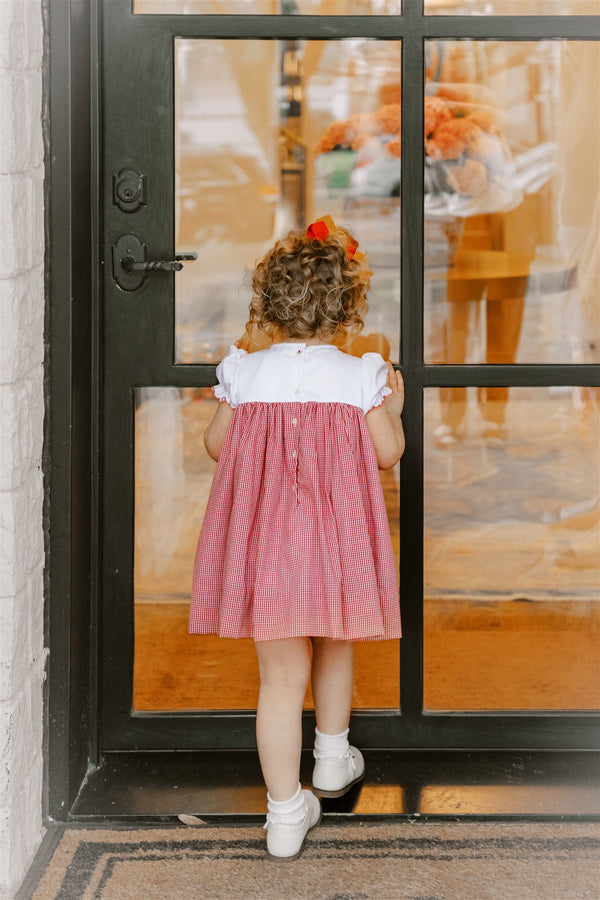 Braeburn Dress Red Gingham