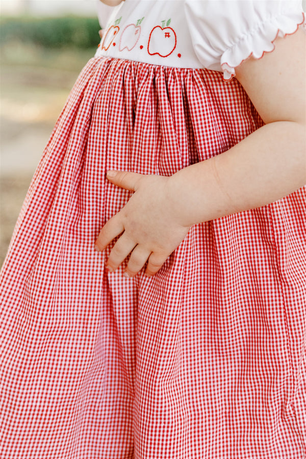 Braeburn Dress Red Gingham