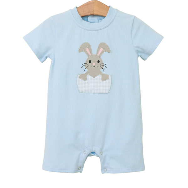 Bunny Romper- Light Blue