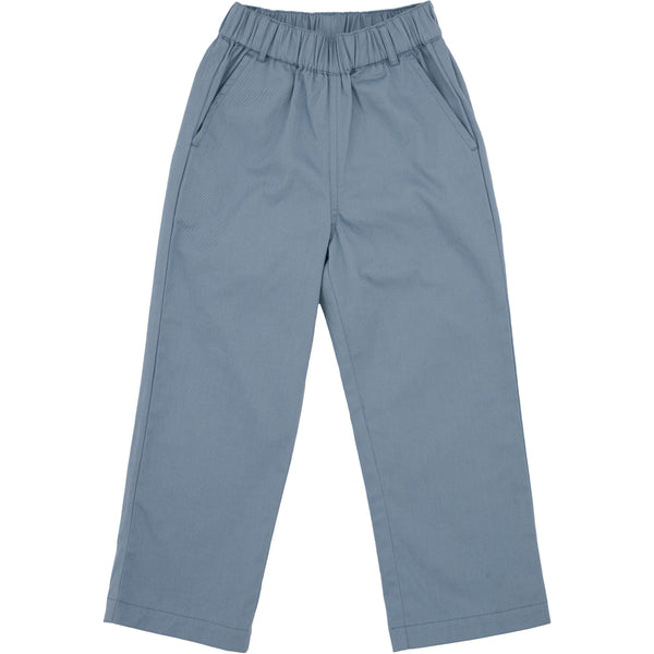 Elastic Pants- Dusty Blue