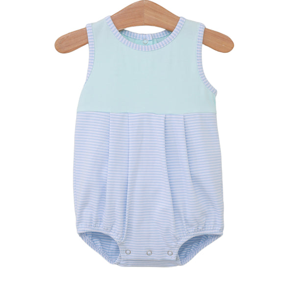 Charlie Bubble- Light Blue Stripe/Light Mint