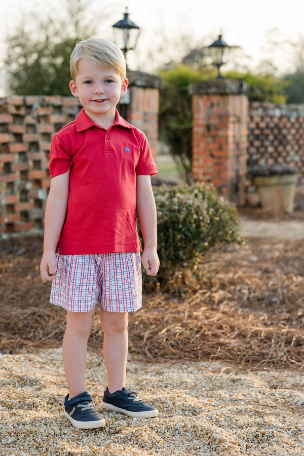 Patriotic Knit Conrad Shorts