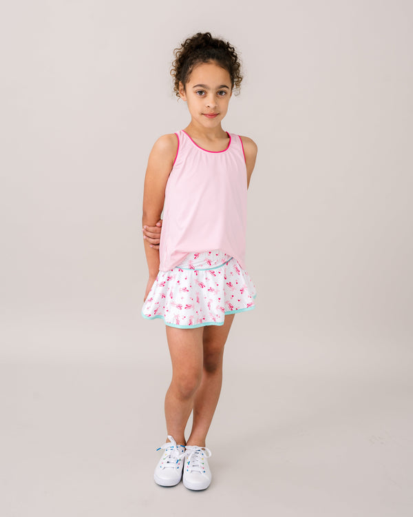 Quinn Skort- Tiny Dancer, Totally Turquoise