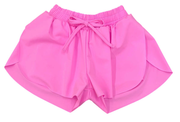 Cotton Candy Pink Butterfly Shorts