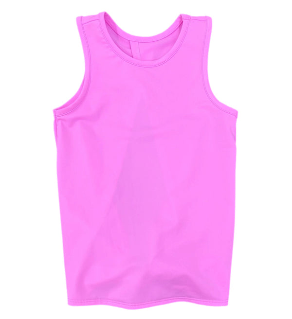 Tie Back Cotton Candy Pink Top