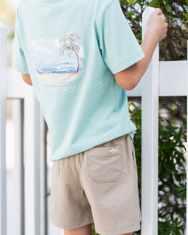 Beach Days SS Graphic Tee- Ocean Wave