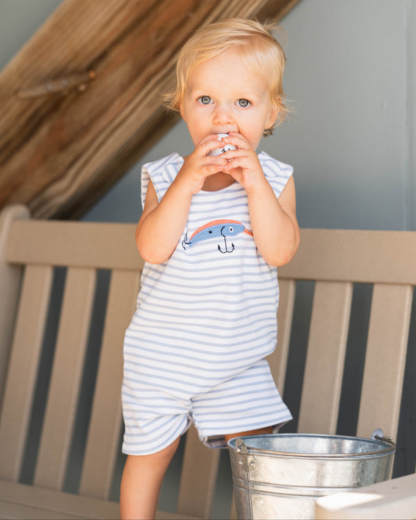 Lures Shortall- Light Blue Stripe