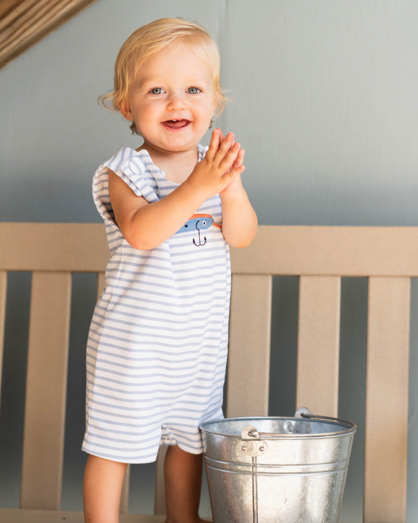 Lures Shortall- Light Blue Stripe