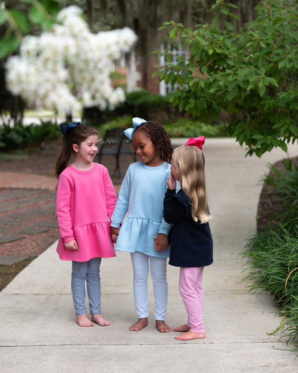 Tunic Sweatshirt- Light Blue