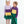 Mardi Gras Colorblock Pullover