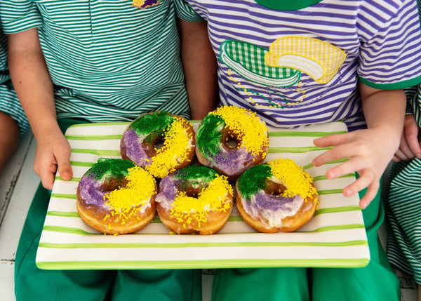 King Cake Embroidery Polo