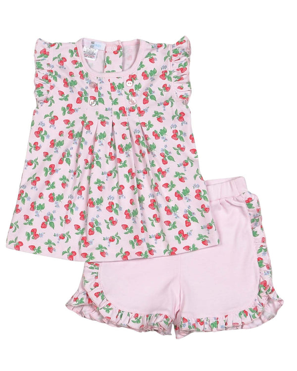 Berry-Sweets Pima Short Set