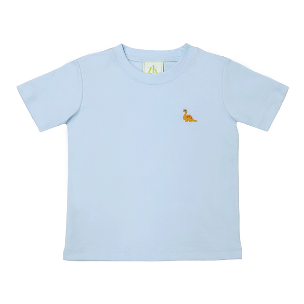 Dino Harry's Knit Play Tee- Light Blue