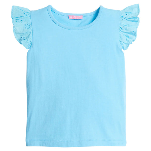 Eyelet Tank- Aqua