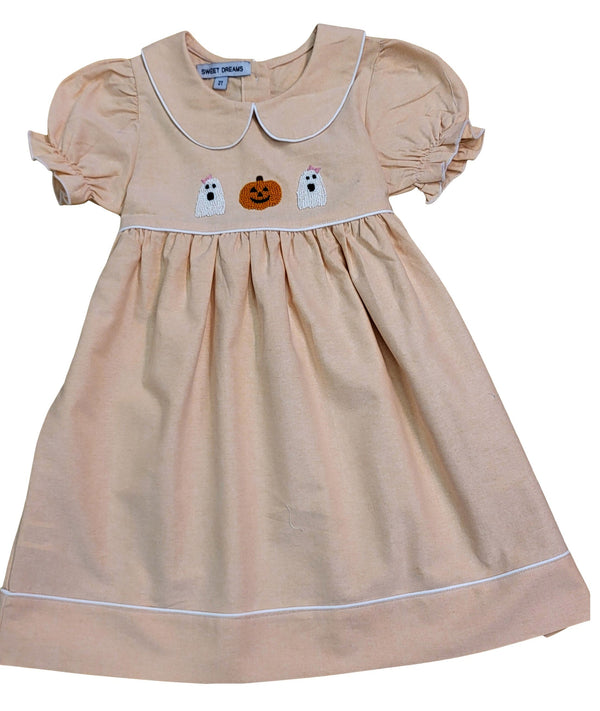 Emb Pumpkin & Ghost Dress