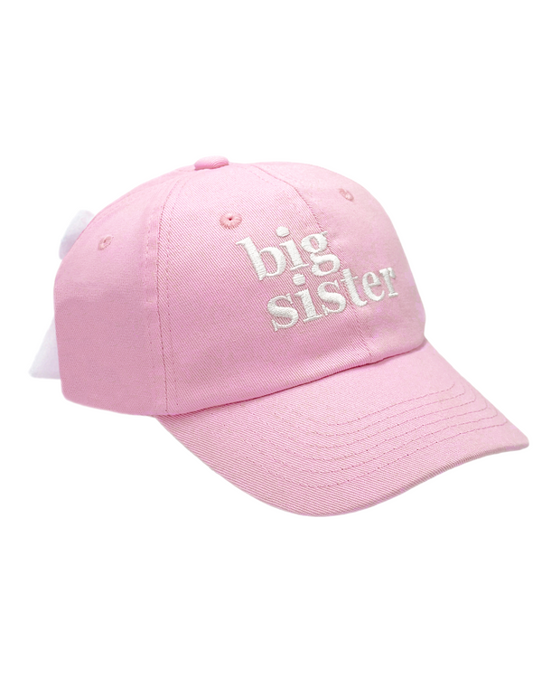 Big Sister Bow Baseball Hat