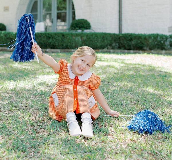 Game Day Dress- Orange