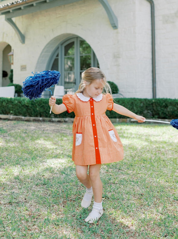 Game Day Dress- Orange