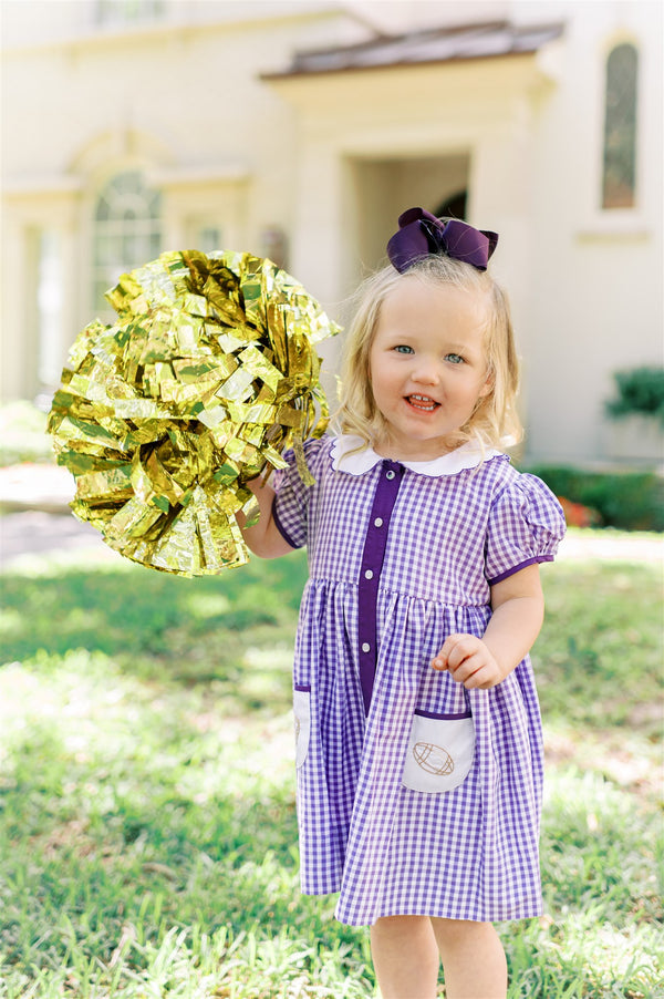 Game Day Dress- Purple