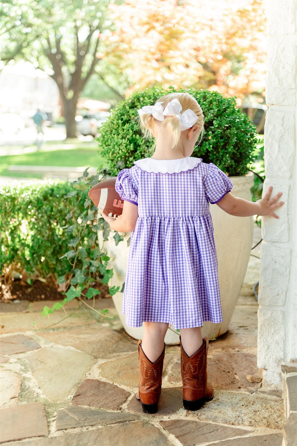 Game Day Dress- Purple