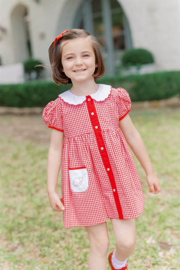 Game Day Dress- Red