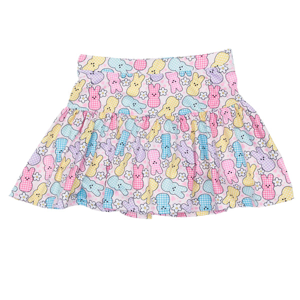 Gingham Easter Bunny Butterfly Flowy Shorts