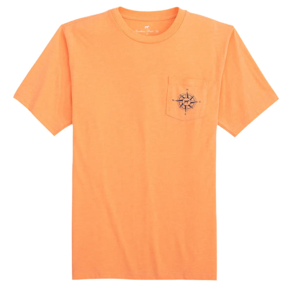 Youth Gulf Of Mexico Tee- Faded Salmon