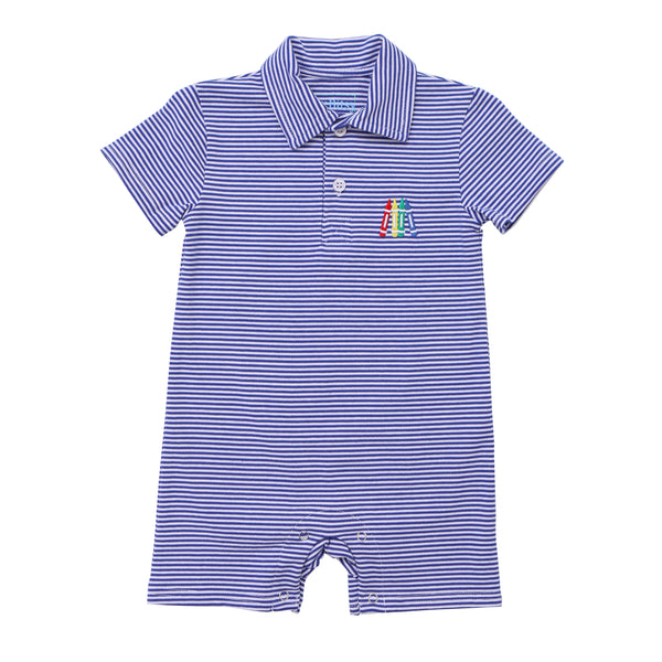 Crayon Polo Romper