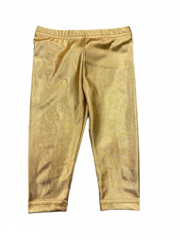 Metallic Gold Leggings