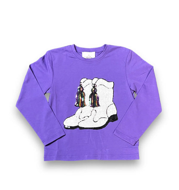 Mardi Gras Boots Shirt