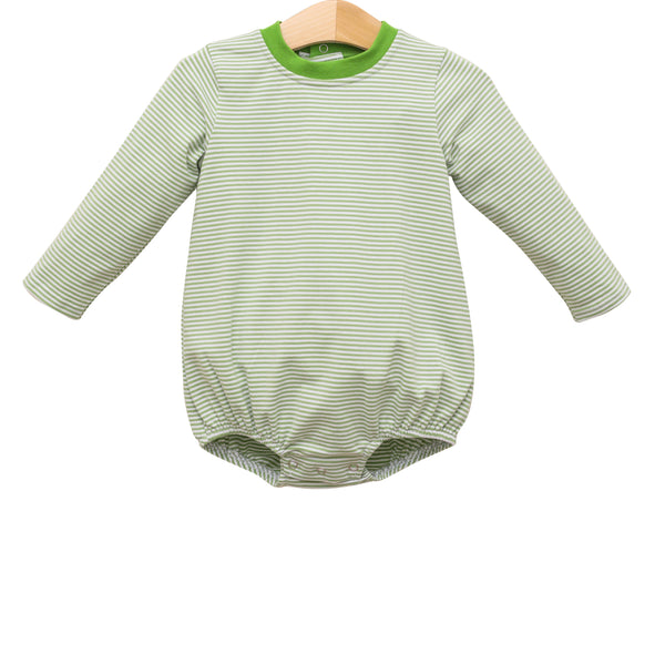 Max Bubble- Moss Green Stripe