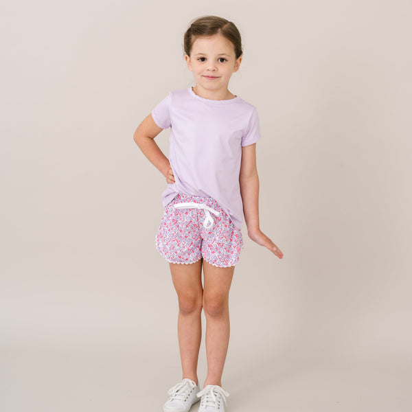 Bridget Basic T- Petal Purple