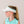 Vacay Visor- Petal Pop Floral, Totally Turquoise