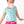 Bridget Basic T - Totally Turquoise, Power Pink, Precious Purple