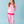 Selena Jogger Set- Cotton Candy Pink, Power Pink