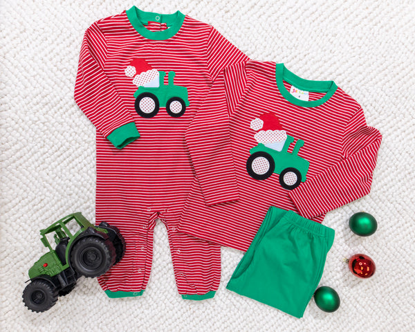 Jolly Tractor Romper