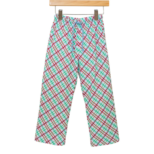 Merry & Bright Christmas Plaid Pants