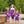 Touch Down Romper- Purple