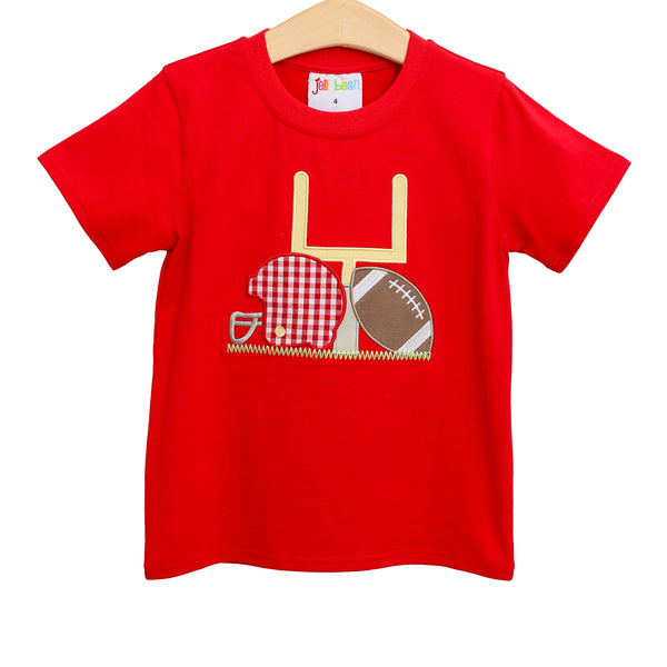 Touch Down Tee- Red