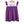 Team Spirit Scallop Dress- Purple