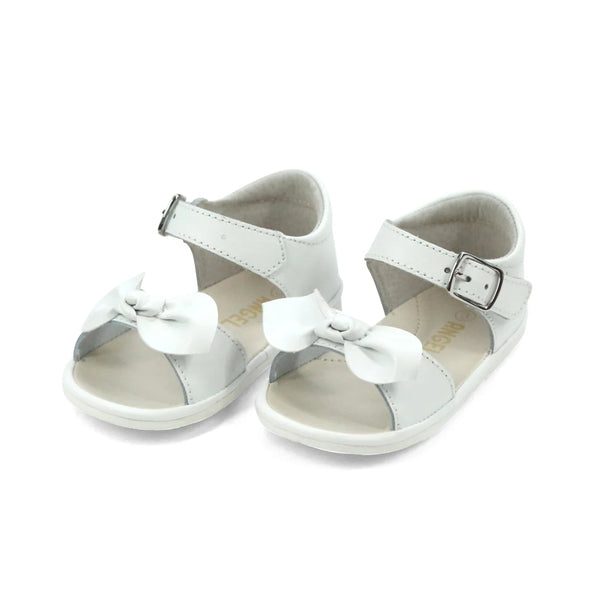 Jolie Bow Sandal- White