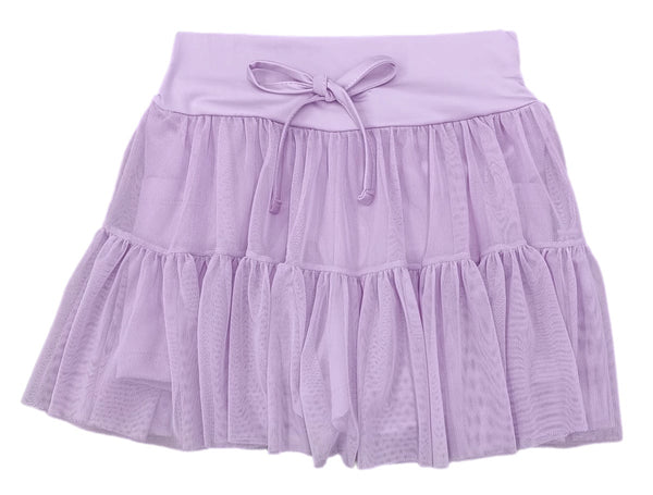 Lavender Tiered Skort