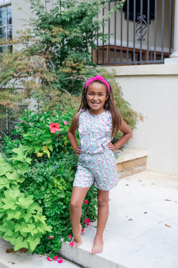 Lola Romper- Arboretum Floral